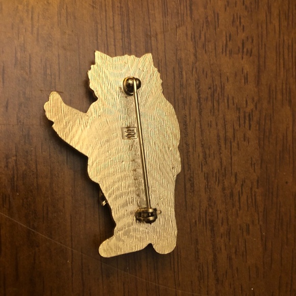 Vintage Ultra Craft Cat Pin Frying Pan Plus Cat on Saxophone Brooch LOT OF 2 - Picture 9 of 9